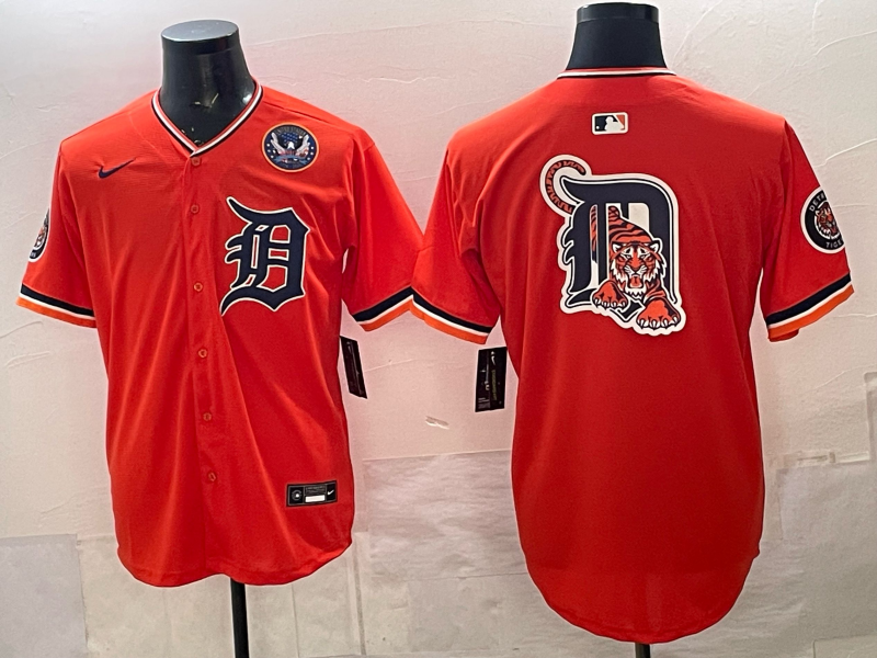 Men Detroit Tigers blank orange Game Nike MLB Jersey14007->detroit tigers->MLB Jersey